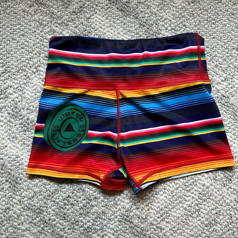 UNITED LIFTERS HIGH RISE SHORTS - BOOTY SHORTS